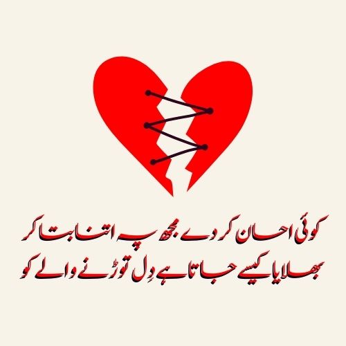 Dil Todne Wali Shayari 2 Lines