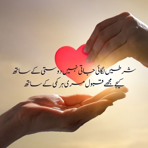 Dosti Shayari in Urdu