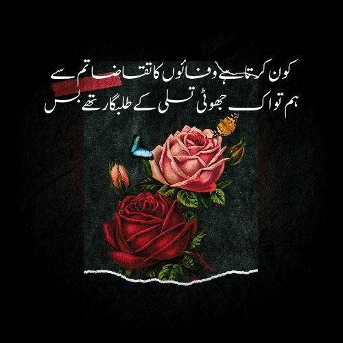 disheart poetry urdu